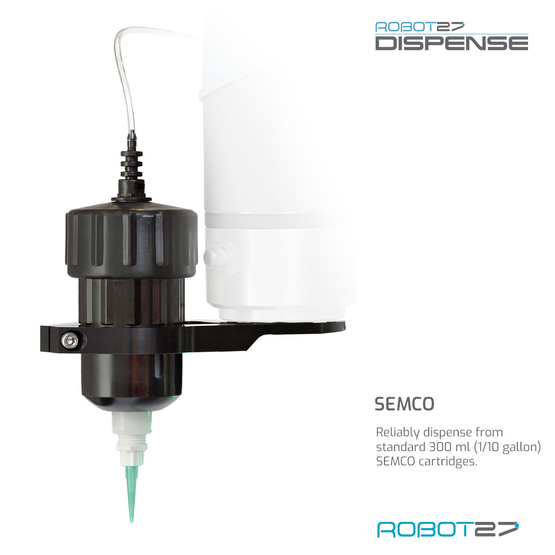 Robot27 Dispense SEMCO product and specs for Material Dispensing