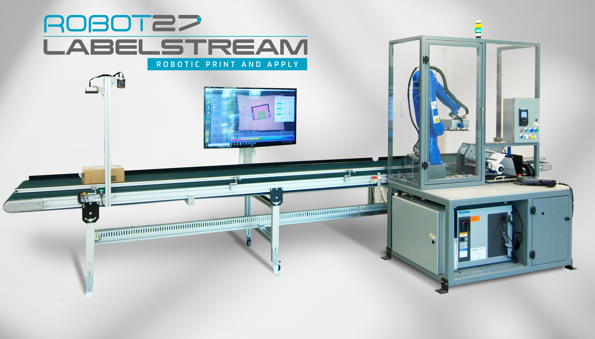 Labelstream robotic print and apply